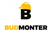 Projekt graficzny, nazwa firmy, tworzenie logo firm Logo dla nazwy Budmonter - wiochmen