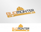 Projekt graficzny, nazwa firmy, tworzenie logo firm Logo dla nazwy Budmonter - heptagram