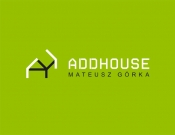 Projekt graficzny, nazwa firmy, tworzenie logo firm Logo dla firmy AddHouse  - ziemko