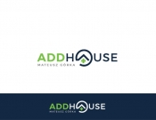 Projekt graficzny, nazwa firmy, tworzenie logo firm Logo dla firmy AddHouse  - stone