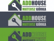 Projekt graficzny, nazwa firmy, tworzenie logo firm Logo dla firmy AddHouse  - maxgraf