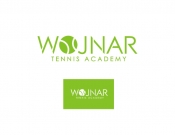 Projekt graficzny, nazwa firmy, tworzenie logo firm Logo dla Akademi tenisowej - evadesign