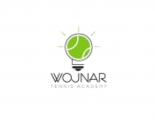 Projekt graficzny, nazwa firmy, tworzenie logo firm Logo dla Akademi tenisowej - AlexGunpowder