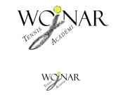 Projekt graficzny, nazwa firmy, tworzenie logo firm Logo dla Akademi tenisowej - Niezapominajka