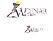 Projekt graficzny, nazwa firmy, tworzenie logo firm Logo dla Akademi tenisowej - Niezapominajka