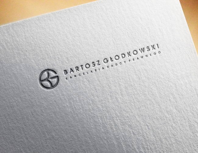 Projektowanie logo dla firm,  Logo dla Kancelarii Radcy Prawnego, logo firm - BartoszG
