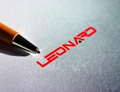 Projekt graficzny, nazwa firmy, tworzenie logo firm Zabaw się z Leonard - noon