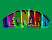 Projekt graficzny, nazwa firmy, tworzenie logo firm Zabaw się z Leonard - azaz15