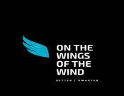 Projekt graficzny, nazwa firmy, tworzenie logo firm Na szkrzydłach wiatru - blog - carlosandros