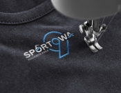 Projekt graficzny, nazwa firmy, tworzenie logo firm Logo na koszulki sekcji pływackiej  - myConcepT