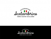 Projekt graficzny, nazwa firmy, tworzenie logo firm Logo dla restauracji sycylijskiej - karkruk