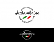 Projekt graficzny, nazwa firmy, tworzenie logo firm Logo dla restauracji sycylijskiej - karkruk