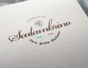 Projekt graficzny, nazwa firmy, tworzenie logo firm Logo dla restauracji sycylijskiej - JEDNOSTKA  KREATYWNA