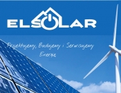 Projekt graficzny, nazwa firmy, tworzenie logo firm Elsolar - konkurs na logotyp PV - damaon
