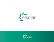 Projekt graficzny, nazwa firmy, tworzenie logo firm Elsolar - konkurs na logotyp PV - tyna