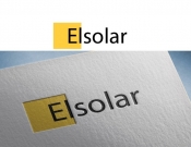 Projekt graficzny, nazwa firmy, tworzenie logo firm Elsolar - konkurs na logotyp PV - hekart