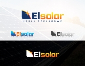 Projekt graficzny, nazwa firmy, tworzenie logo firm Elsolar - konkurs na logotyp PV - myConcepT