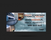 Projekt graficzny, nazwa firmy, tworzenie logo firm Projekt banerów dla firmy KASJUS - hekart