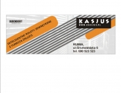 Projekt graficzny, nazwa firmy, tworzenie logo firm Projekt banerów dla firmy KASJUS - wlodkazik