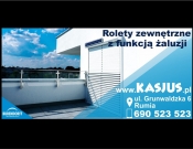 Projekt graficzny, nazwa firmy, tworzenie logo firm Projekt banerów dla firmy KASJUS - prysx