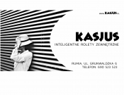 Projekt graficzny, nazwa firmy, tworzenie logo firm Projekt banerów dla firmy KASJUS - bezsensu