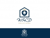 Projekt graficzny, nazwa firmy, tworzenie logo firm Logo dla firmy Wild Solutions - stone