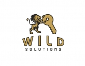 Projekt graficzny, nazwa firmy, tworzenie logo firm Logo dla firmy Wild Solutions - kotarska