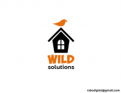 Projekt graficzny, nazwa firmy, tworzenie logo firm Logo dla firmy Wild Solutions - robodigital