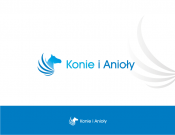 Projekt graficzny, nazwa firmy, tworzenie logo firm Logo firmy Konie i anioły  - felipewwa