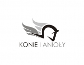 Projekt graficzny, nazwa firmy, tworzenie logo firm Logo firmy Konie i anioły  - jaczyk