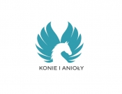 Projekt graficzny, nazwa firmy, tworzenie logo firm Logo firmy Konie i anioły  - KatarzynaKaminska