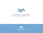 Projekt graficzny, nazwa firmy, tworzenie logo firm Logo firmy Konie i anioły  - matuta1