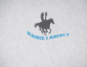 Projekt graficzny, nazwa firmy, tworzenie logo firm Logo firmy Konie i anioły  - Friqqqpiqq