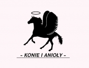 Projekt graficzny, nazwa firmy, tworzenie logo firm Logo firmy Konie i anioły  - msp12msp09