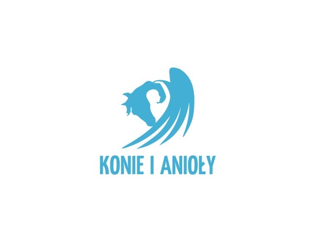 Projektowanie logo dla firm,  Logo firmy Konie i anioły , logo firm - Filipa02