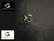 Projekt graficzny, nazwa firmy, tworzenie logo firm Grupa Konar  - jaczyk