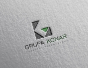 Projekt graficzny, nazwa firmy, tworzenie logo firm Grupa Konar  - embe