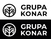 Projekt graficzny, nazwa firmy, tworzenie logo firm Grupa Konar  - themayoo