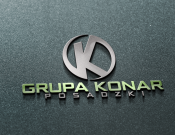 Projekt graficzny, nazwa firmy, tworzenie logo firm Grupa Konar  - radofreshdesign