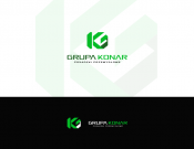 Projekt graficzny, nazwa firmy, tworzenie logo firm Grupa Konar  - sansey