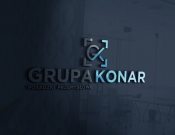 Projekt graficzny, nazwa firmy, tworzenie logo firm Grupa Konar  - P.art44