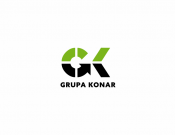 Projekt graficzny, nazwa firmy, tworzenie logo firm Grupa Konar  - tunada