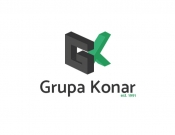 Projekt graficzny, nazwa firmy, tworzenie logo firm Grupa Konar  - ripper