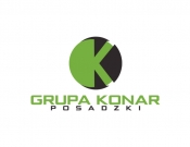 Projekt graficzny, nazwa firmy, tworzenie logo firm Grupa Konar  - radofreshdesign