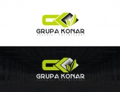 Projekt graficzny, nazwa firmy, tworzenie logo firm Grupa Konar  - kotarska