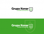 Projekt graficzny, nazwa firmy, tworzenie logo firm Grupa Konar  - JetBlackPantone