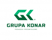Projekt graficzny, nazwa firmy, tworzenie logo firm Grupa Konar  - Ferrari