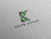 Projekt graficzny, nazwa firmy, tworzenie logo firm Grupa Konar  - embe