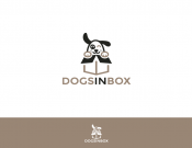 Projekt graficzny, nazwa firmy, tworzenie logo firm Logo dla marki Dogs in box - Mixtura
