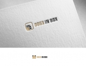 Projekt graficzny, nazwa firmy, tworzenie logo firm Logo dla marki Dogs in box - matuta1